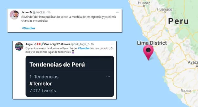 #Temblor se volvió tendencia en Twitter por el sismo del 19 de abril.