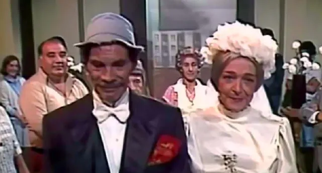 Ramón Valdés y Angelines Fernández, interpretaron a una pareja de esposos.