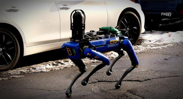 Digidog, el perro robot Spot de Boston Dynamics desplegado por la Policía de Nueva York, será regresado a su fabricante por pobre aceptación por parte de la ciudadanía y políticos./Fuente: Daniel Valls.