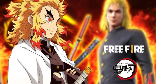 ¡Free Fire arde en llamas! La colaboración del popular juego con Kimetsu no Yaiba ya está disponible