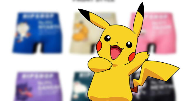 Pokémon estrena nueva línea de ropa interior que los fans desearán tener