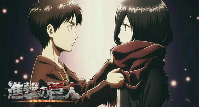 ¡Lo que muchos fans esperaban! Shingeki no Kyojin lanzará un especial romántico de Eren y Mikasa