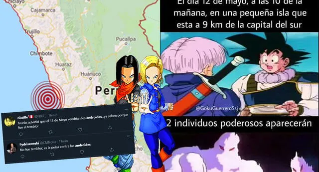Dragon Ball: Peruanos toman con humor sismo que coincidió con la llegada de los androides
