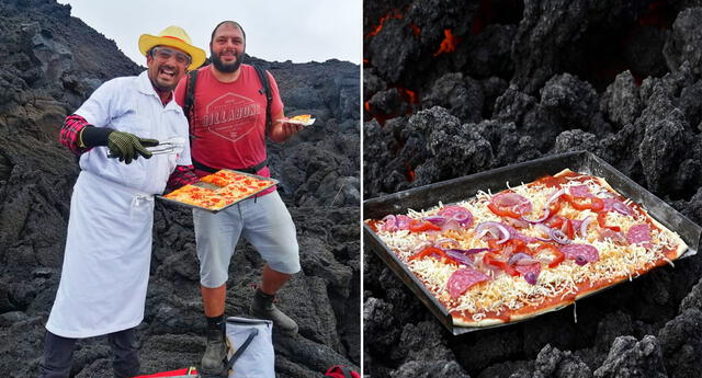 El negocio "Pizza Pacaya" se ha hecho muy popular en las redes sociales.