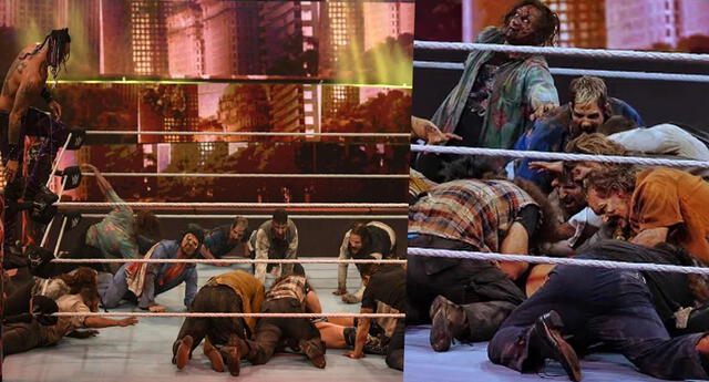 WWE: The Miz es comido por zombies en la