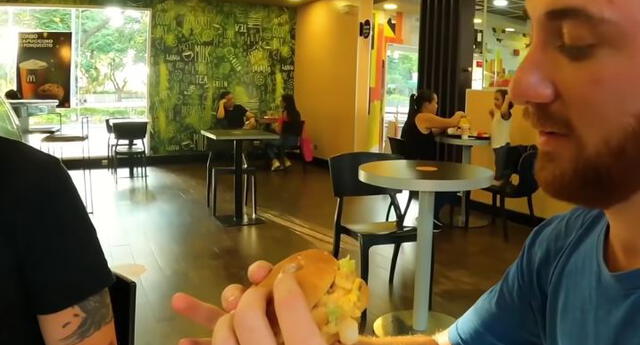 Youtuber visitó el McDonald's más caro del mundo y la comida