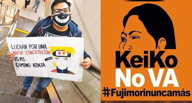 El Frente Otaku Peruano se pronuncia en contra de Keiko Fujimori.