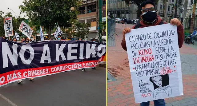 Otakus se unieron a la protestas en contra de Keiko Fujimori.