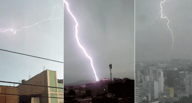 La tormenta eléctrica que se presentó hoy en Lima ha provocado confusión entre los ciudadanos que emplean términos equivocados para referirse a este fenómeno climatológico./Fuente: La República.