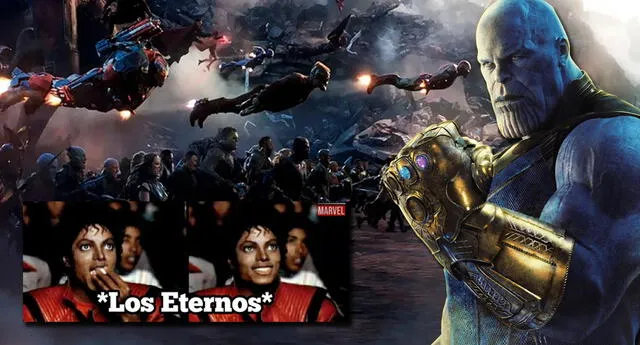 ¿Qué hacían los Eternals cuando Thanos llevó a cabo el chasquido?