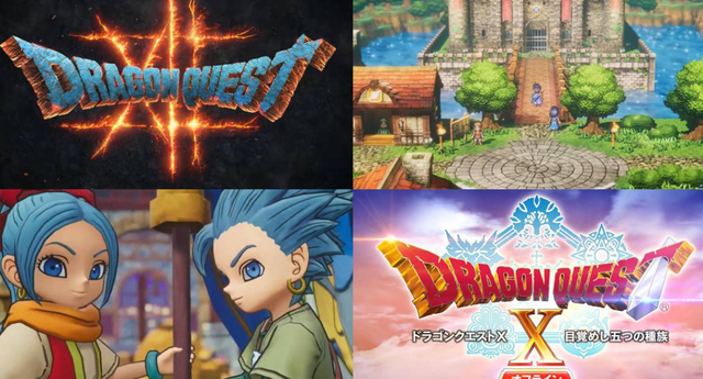 Dragon Quest anunció seis nuevos videojuegos por su 35 aniversario./Fuente: Square-Enix.