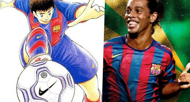 Super Campeones: La vez que Oliver y Ronaldinho jugaron juntos y no te habías enterado