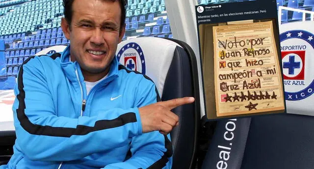 Elecciones en México: Viralizan fotos de votos a favor de Juan Reynoso por campeonar con Cruz Azul