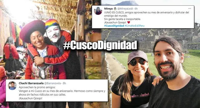 Cientos de usuarios promovieron el turismo en Cusco ante campaña de desprestigio.