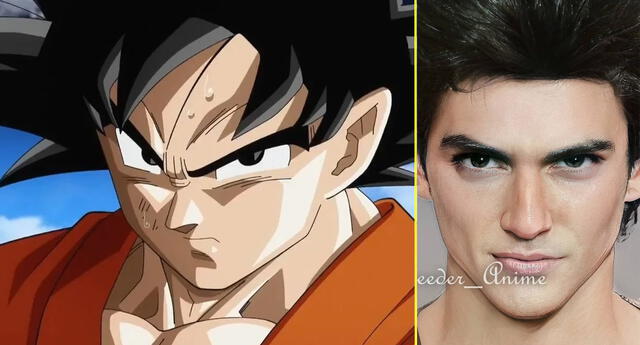 Crean digitalmente rostros realistas de los personajes de Dragon Ball.