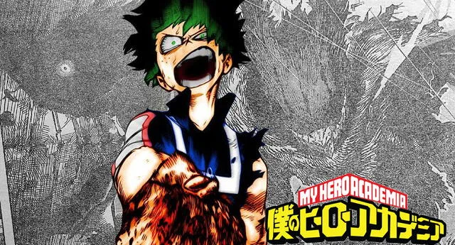 My Hero Academia 317 Spoilers: Deku cada vez más lejos de verse como un héroes