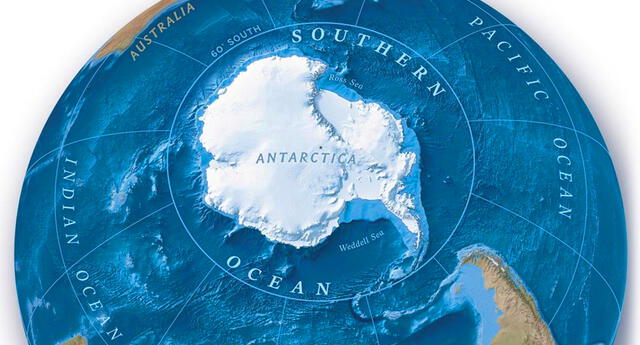 National Geographic reconoce un quinto océano: Austral.