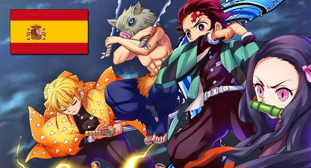 Kimetsu no Yaiba llega con un diferente nombre a España.