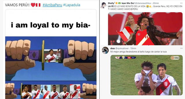 Memes de Perú vs Paraguay.