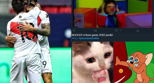 Estos son los mejores memes que dejó el Perú vs Colombia por la Copa América 2021