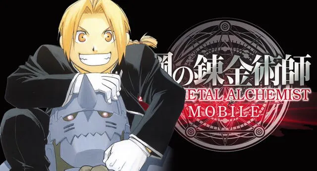 Fullmetal Alchemist confirma el lanzamiento de un juego para celulares