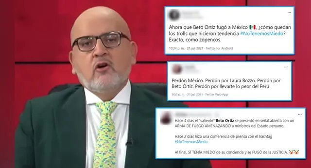 El periodista se fue de Perú y cientos de usuarios reaccionan ante la noticia. (Foto: Willax TV)