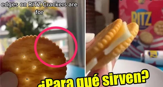 ¿Para que sirven los bordes de las galletas Ritz?, la empresa lo revela y se vuelve viral