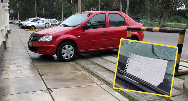 Policía felicita a niño que le puso ‘multa’ a un chofer mal estacionado