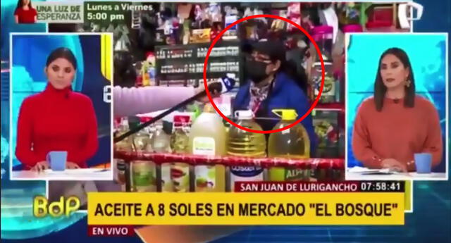 Respuesta de vendedora sorprende a usuarios (Foto: Captura Panamericana Televisión)