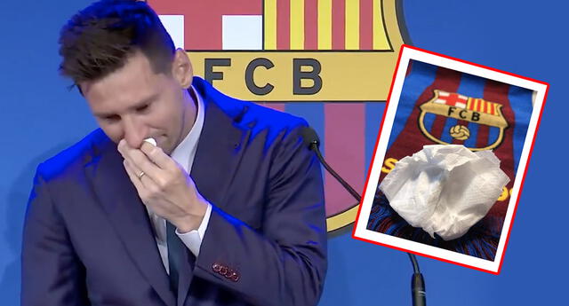 Usuario asegura tener supuesto material genético de Messi para clonarlo y su venta se hace viral | Foto: Twitter FC Barcelona