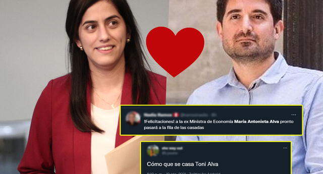 Exministra de Economía María Antonieta Alva se casará con periodista y las redes reaccionan | Foto: La República / Difusión