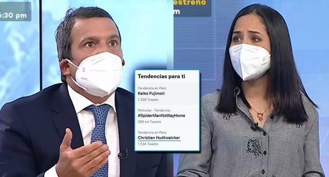 Usuarios señalan que el periodista fue agresivo con Sigrid Bazán (Captura: Latina)