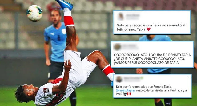 Renato Tapia fue el jugador más aclamado en las redes sociales (Foto: Federación Peruana de Fútbol)