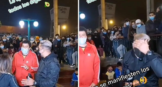 Hincha apostó S/ 2 mil soles a que Perú vencía a Uruguay y su pareja lo descubrió en la calle | Foto: Captura de TikTok