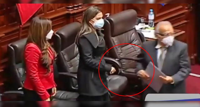 Alva y Aníbal Torres protagonizaron incidente el día de la cuestión de confianza (Foto: Captura Congreso)