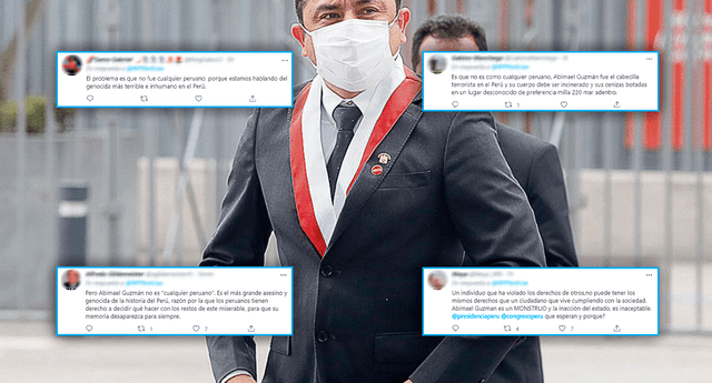 Usuarios en desacuerdo con Bermejo por referirse a Abimael Guzmán como “cualquier peruano” | Foto: La República