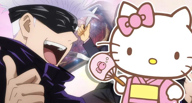 Jujutsu Kaisen anuncia una colaboración con el universo de Hello Kitty