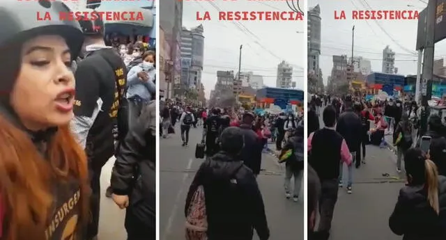 Tiktok: viralizan video de cómo rechazan a La Resistencia en Gamarra | Foto: Captura