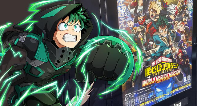 Revelarán un fragmento de la última película de My Hero Academia en un evento especial