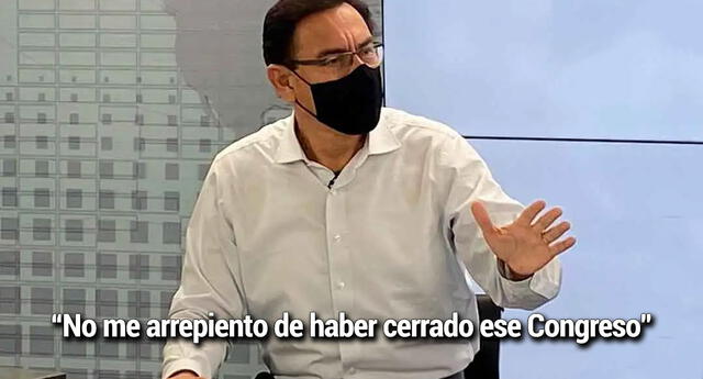 Vizcarra no se arrepiente de haber disuelto el Congreso (Foto: Captura Exitosa)