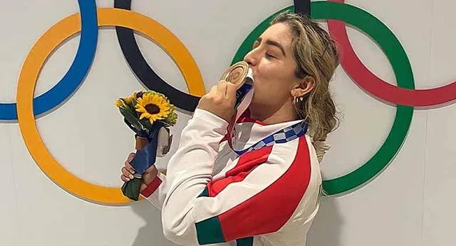 “Falta de respeto colosal”: Medallista olímpica recibe como premio un cheque sin fondos | Foto: Instagram Aremi Fuentes