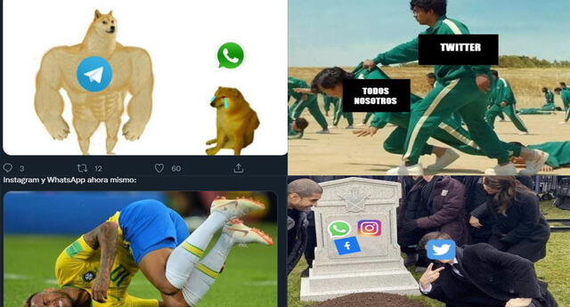 Facebook, Whatsapp e Instagram se caen a nivel mundial y los memes llegaron a redes sociales