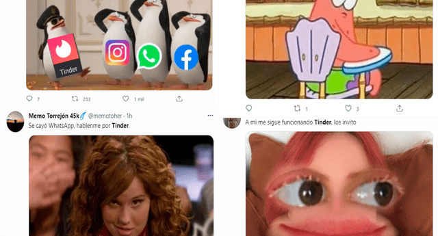 Usuarios anuncian con divertidos memes que usarán Tinder para comunicarse | Foto: captura Twitter