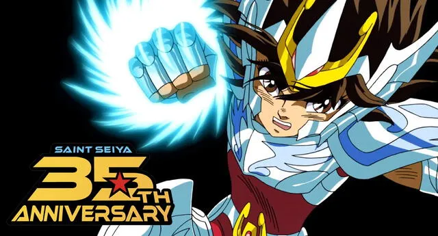 Saint Seiya celebra el 35 aniversario de su anime con una misteriosa imagen | Foto: Toei Animation