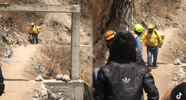 Usuarios destacan labor de heladero (Foto: Captura TikTok)