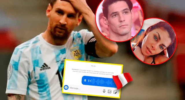 Hincha peruano envía singular audio a Messi: “Aquí tratamos bien a Xoana y Facundo. Espero tu apoyo” | Foto:  composición / EFE / Instagram/ Tiktok