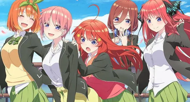 Gotobun no Hanayome: Así se verían las quintillizas en la vida real y sus fans se enamoran | Foto: Bibury Animation Studio