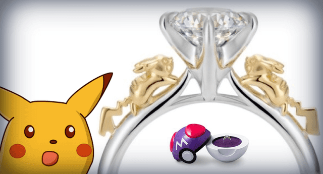 Así cuesta este anillo de compromiso de Pikachu