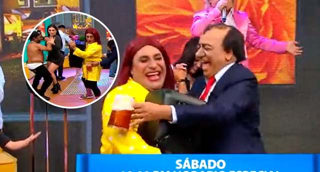 JB en ATV presentará parodia sobre “la reunión de trabajo” del exministro “Parrandazuela” | Foto: captura ATV