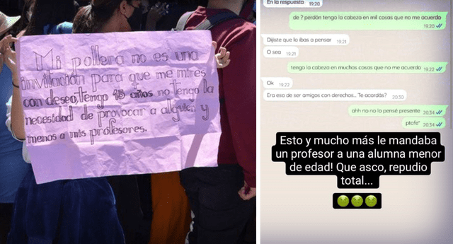 Profesor acosaba a alumna por WhatsApp